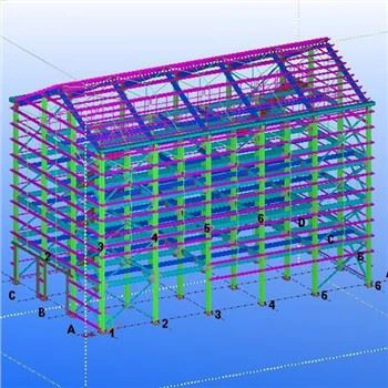 Heavy Floor Loaing Steel Structure Carpark