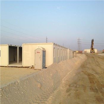 Plumbing Embedded Flat Pack Container Homes